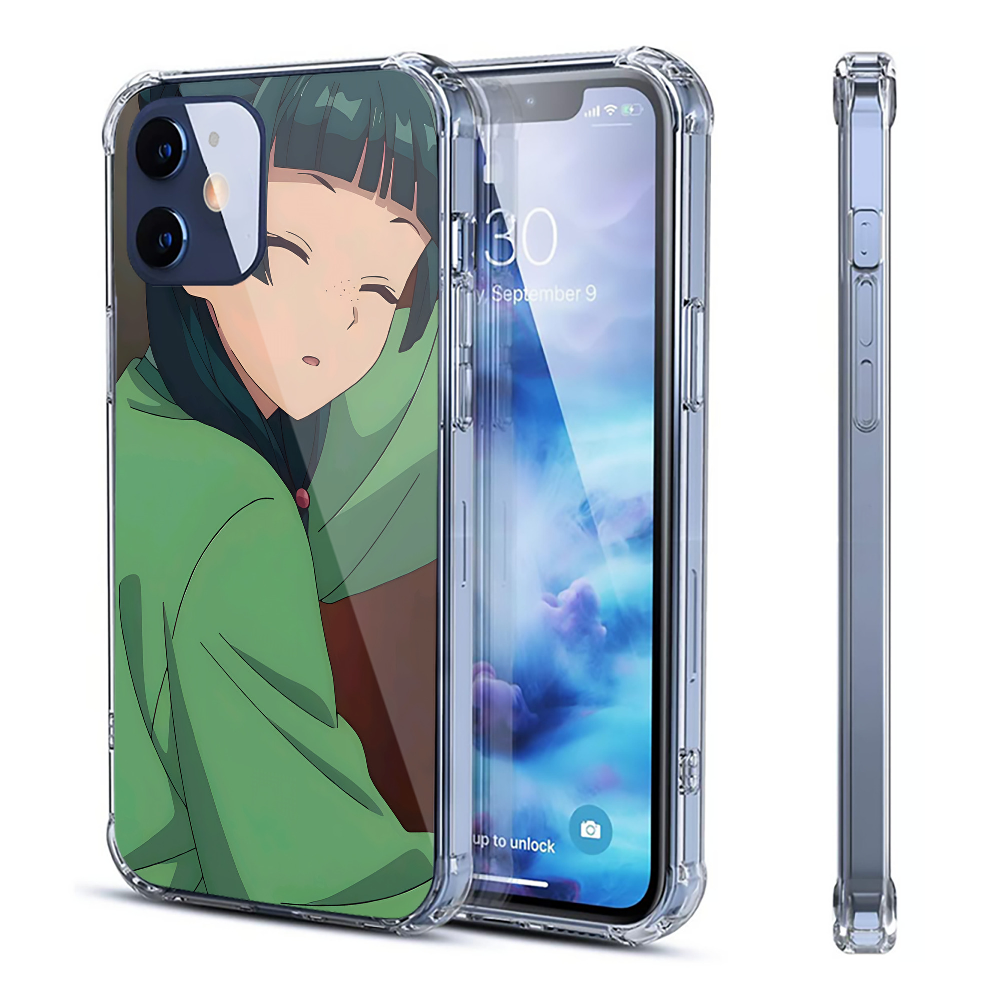 （画像用） 薬屋のひとりごと The Apothecary Diaries 【iPhone 12シリーズ対応】透明スマホケース（クリアソフトケース）